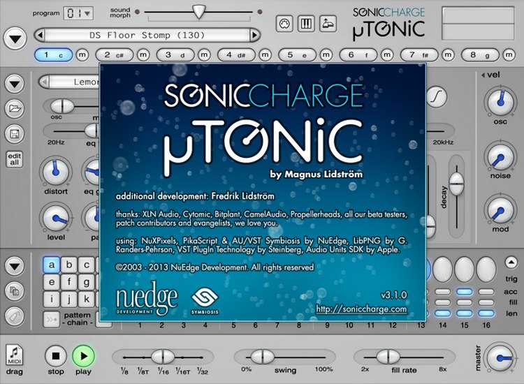 sonic charge microtonic